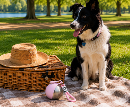 Pet Collective 2-in-1 dog travel water bottle