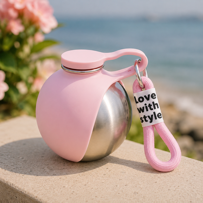 Pet Collective 2-in-1 dog travel water bottle